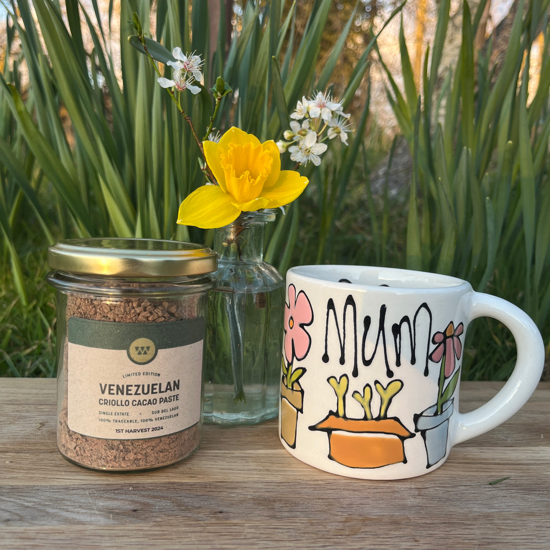 Cacao Jar & Small Mug