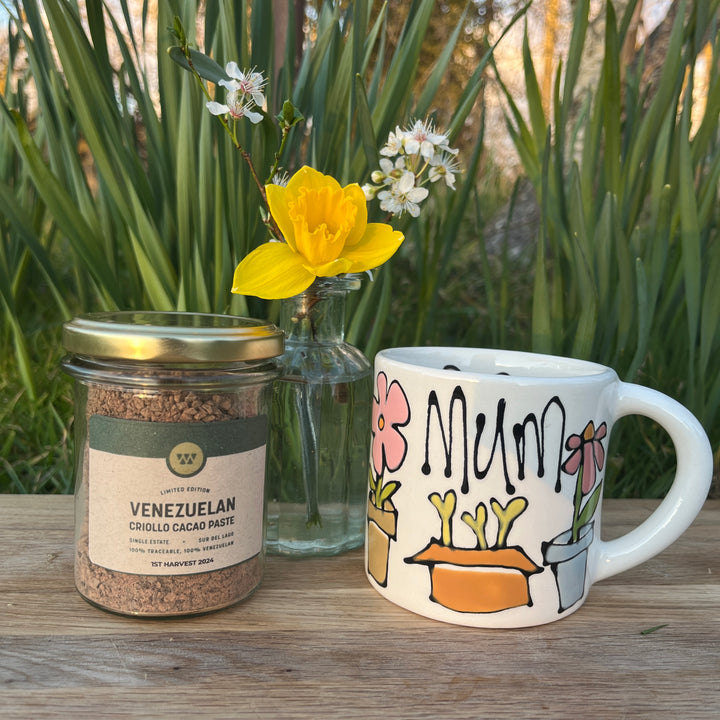 Cacao Jar & Small Mug