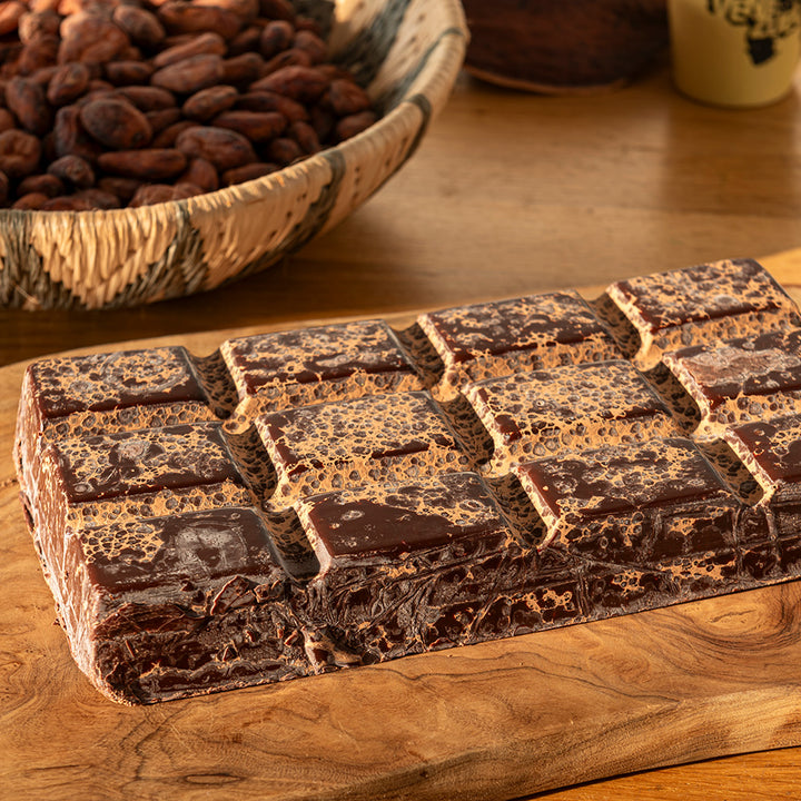 another close up of the cacao paste
