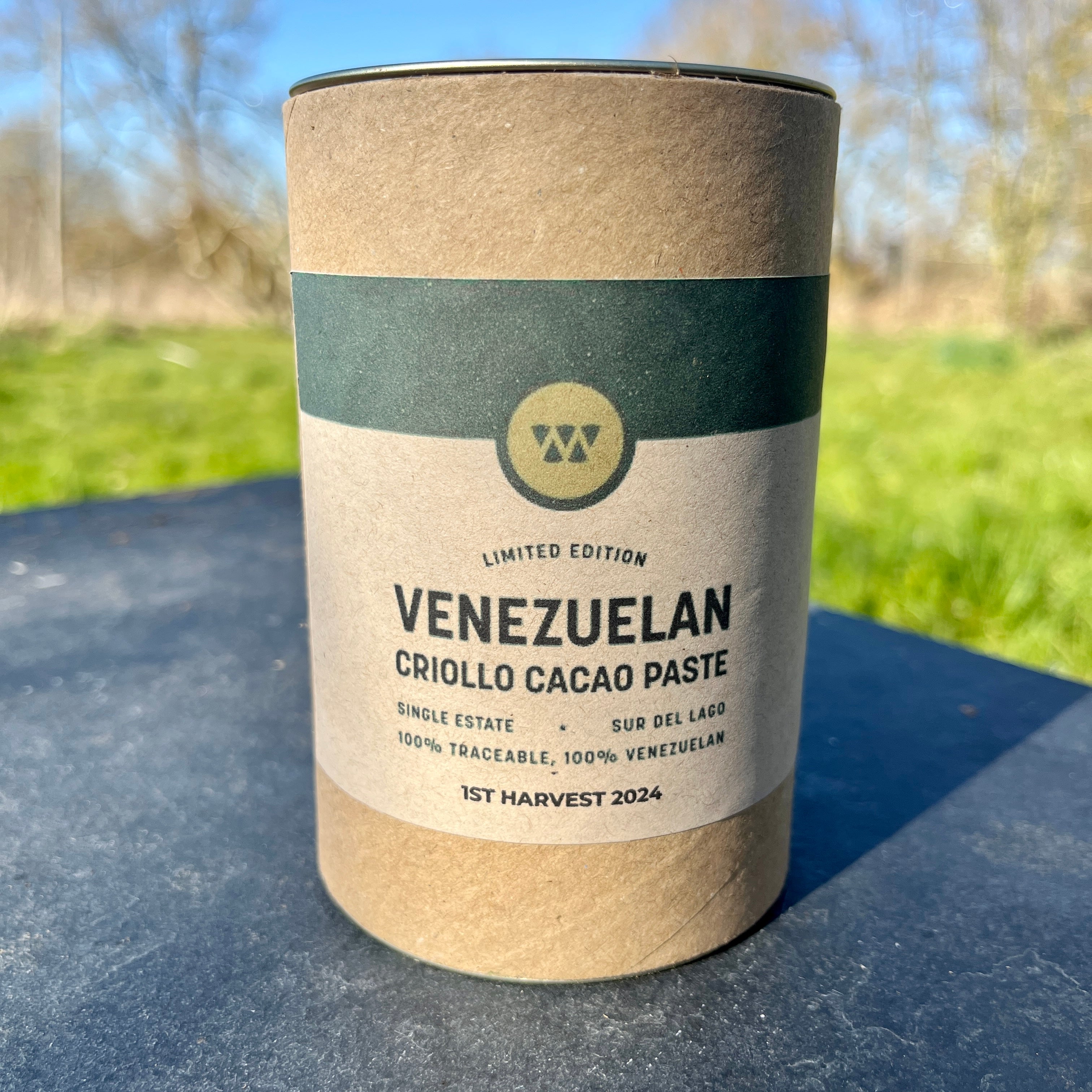Finest Venezuelan Sur del Lago 100% Ground & Paste Cacao – 200g