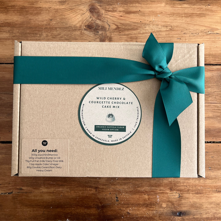 Garden Courgette and Wild Cherry Plum Cake Mix